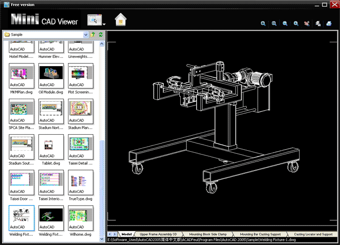 Click to view Mini CAD Viewer 3.2.6.0 screenshot