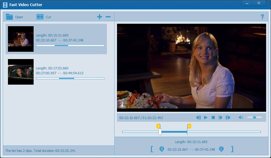 Windows 7 Fast Video Cutter 2.0.0.0 full
